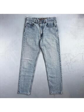 Levis 525 Silver Tab USA Vintage 90s Skater Jeans Light Wash Act 32x32 Act 30x30
